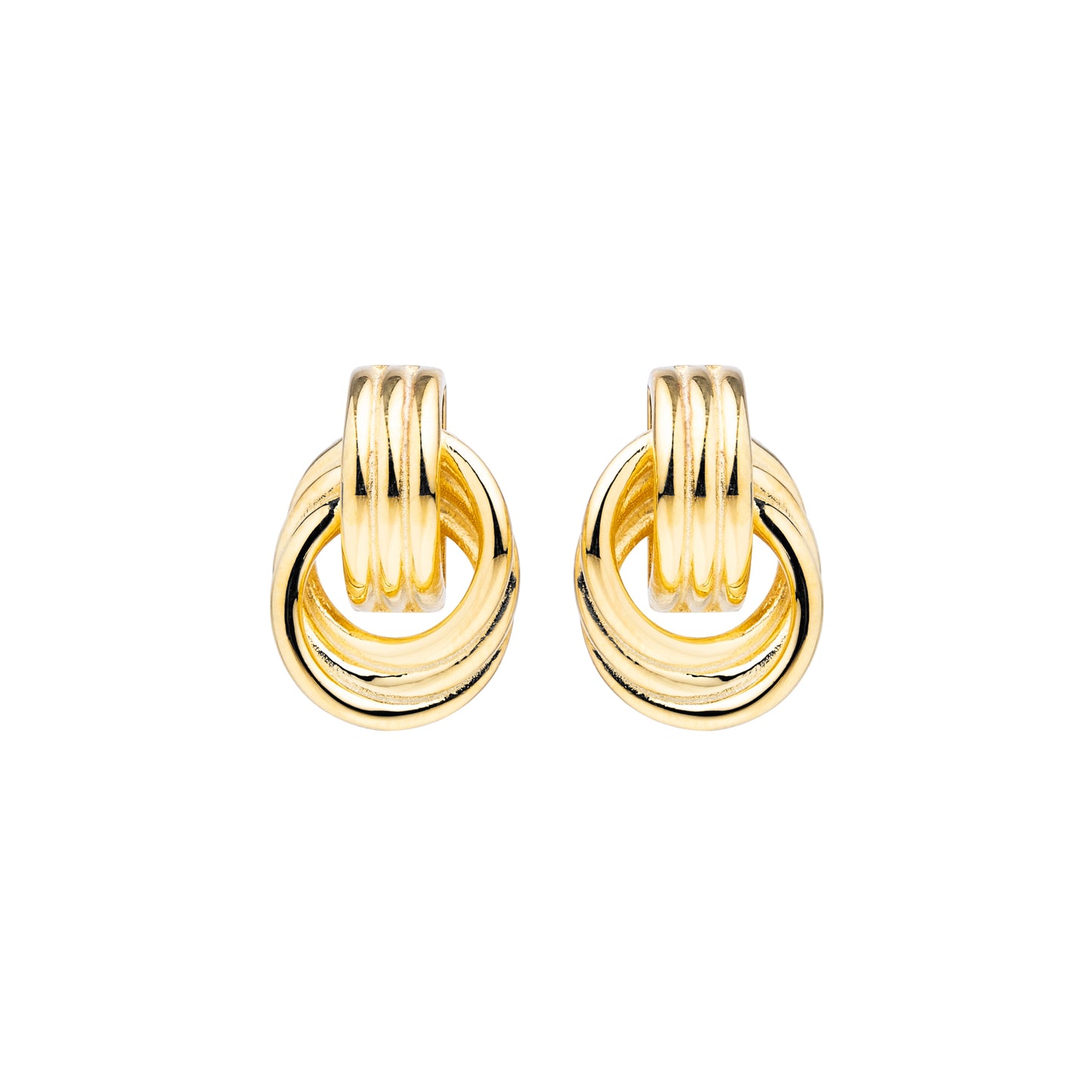 Joyeria Knot Earring Gold