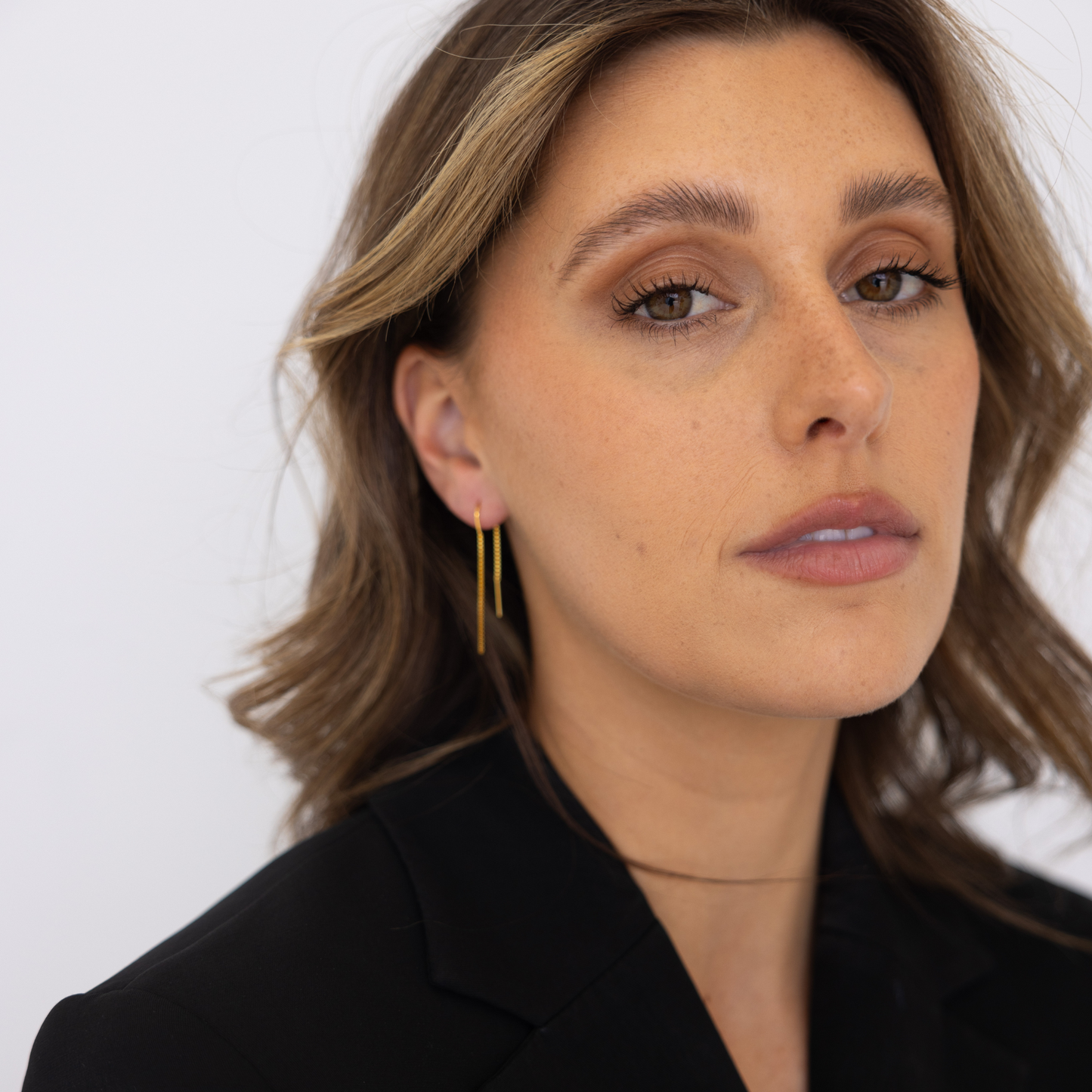 Thread Earring Gold