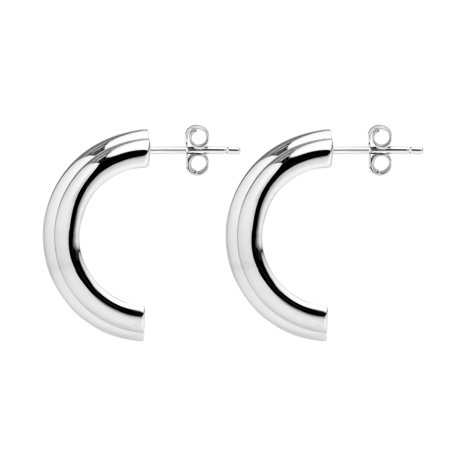 Chunky Silver Earring Womens