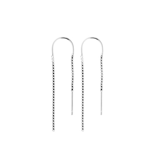 Tami Thread Earring Silver