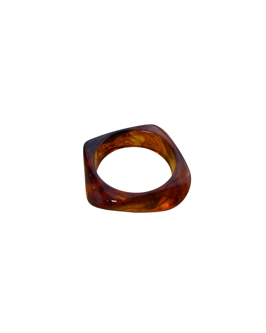 Tortoise Resin Bangle 